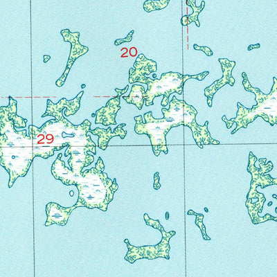 United States Geological Survey Chassahowitzka Bay, FL (1994, 24000-Scale) digital map