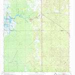 United States Geological Survey Chassahowitzka, FL (1954, 24000-Scale) digital map