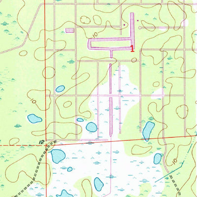 United States Geological Survey Chassahowitzka, FL (1954, 24000-Scale) digital map