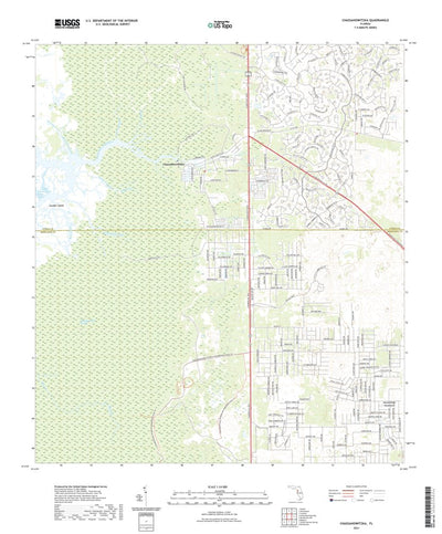 United States Geological Survey Chassahowitzka, FL (2021, 24000-Scale) digital map