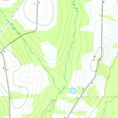 United States Geological Survey Chastain, GA (1977, 24000-Scale) digital map
