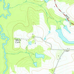 United States Geological Survey Chastain, GA (1977, 24000-Scale) digital map