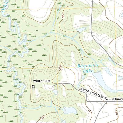 United States Geological Survey Chastain, GA (2020, 24000-Scale) digital map