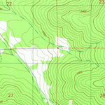 United States Geological Survey Chatcolet, ID (1981, 24000-Scale) digital map