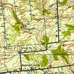 United States Geological Survey Chateau Gay, NY (1943, 62500-Scale) digital map