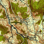 United States Geological Survey Chateau Gay, NY (1943, 62500-Scale) digital map