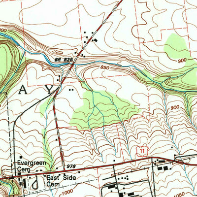 United States Geological Survey Chateaugay, NY (1993, 24000-Scale) digital map