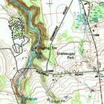 United States Geological Survey Chateaugay, NY (1993, 24000-Scale) digital map