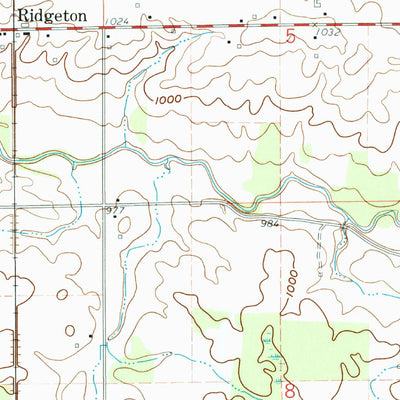 United States Geological Survey Chatfield, OH (1960, 24000-Scale) digital map