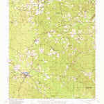 United States Geological Survey Chatham, LA (1953, 62500-Scale) digital map