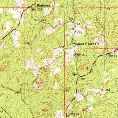 United States Geological Survey Chatham, LA (1953, 62500-Scale) digital map