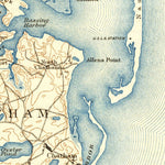 United States Geological Survey Chatham, MA (1893, 62500-Scale) digital map