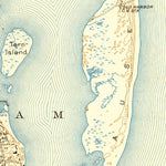 United States Geological Survey Chatham, MA (1942, 31680-Scale) digital map
