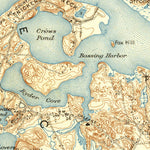 United States Geological Survey Chatham, MA (1942, 31680-Scale) digital map