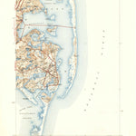 United States Geological Survey Chatham, MA (1943, 31680-Scale) digital map