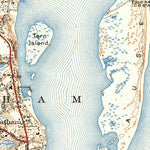 United States Geological Survey Chatham, MA (1943, 31680-Scale) digital map