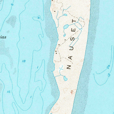 United States Geological Survey Chatham, MA (1961, 24000-Scale) digital map