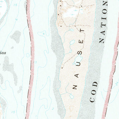 United States Geological Survey Chatham, MA (1974, 24000-Scale) digital map