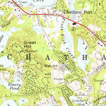 United States Geological Survey Chatham, MA (1974, 24000-Scale) digital map