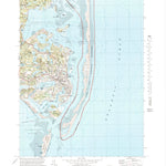 United States Geological Survey Chatham, MA (1974, 25000-Scale) digital map