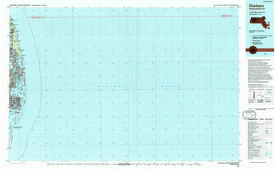 United States Geological Survey Chatham, MA (1993, 100000-Scale) digital map