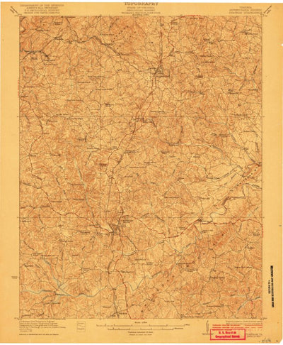 United States Geological Survey Chatham, VA (1923, 62500-Scale) digital map