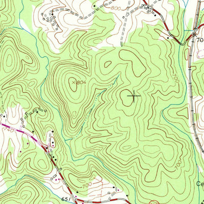 United States Geological Survey Chatham, VA (1965, 24000-Scale) digital map