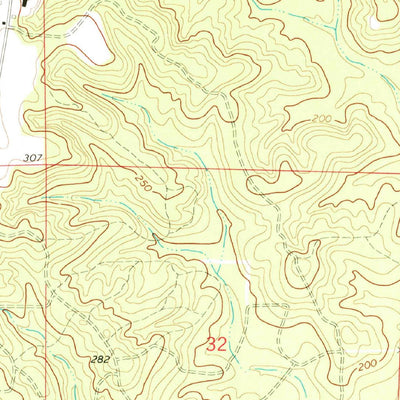 United States Geological Survey Chatom, AL (1974, 24000-Scale) digital map