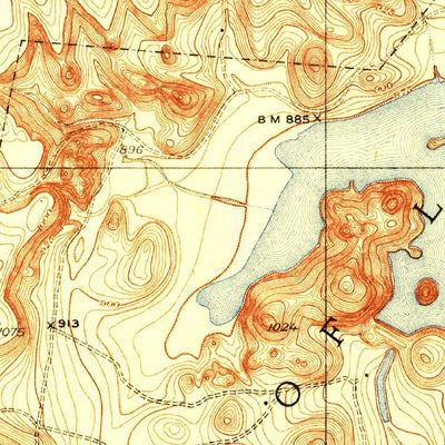 United States Geological Survey Chatsworth, CA (1927, 24000-Scale) digital map