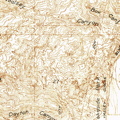 United States Geological Survey Chatsworth, CA (1933, 24000-Scale) digital map
