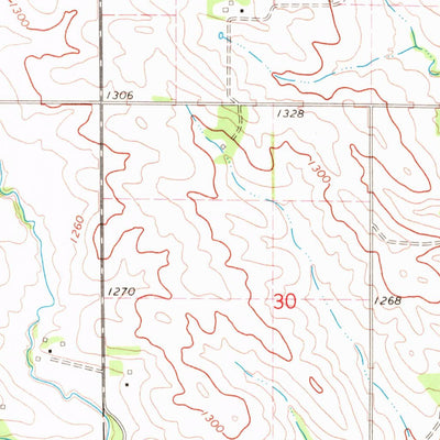 United States Geological Survey Chatsworth, IA-SD (1969, 24000-Scale) digital map