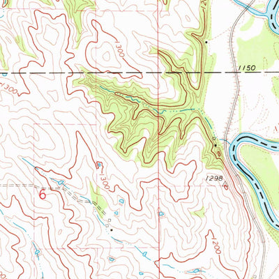 United States Geological Survey Chatsworth, IA-SD (1969, 24000-Scale) digital map