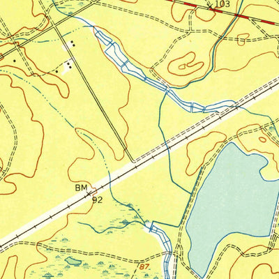 United States Geological Survey Chatsworth, NJ (1951, 24000-Scale) digital map
