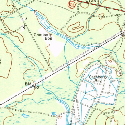 United States Geological Survey Chatsworth, NJ (1957, 24000-Scale) digital map