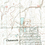 United States Geological Survey Chatsworth North, IL (1983, 24000-Scale) digital map