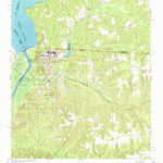 United States Geological Survey Chattahoochee, FL-GA (1955, 24000-Scale) digital map