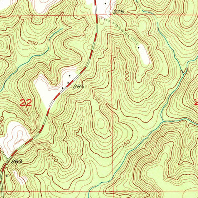 United States Geological Survey Chattahoochee, FL-GA (1955, 24000-Scale) digital map