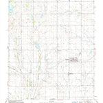 United States Geological Survey Chattanooga, OK (1987, 24000-Scale) digital map