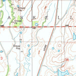 United States Geological Survey Chattanooga, OK (1987, 24000-Scale) digital map