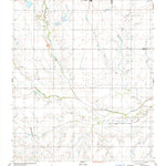 United States Geological Survey Chattanooga SW, OK (1987, 24000-Scale) digital map
