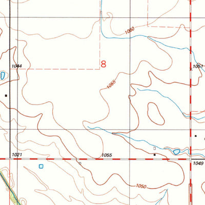 United States Geological Survey Chattanooga SW, OK (1987, 24000-Scale) digital map