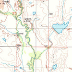 United States Geological Survey Chattanooga SW, OK (1987, 24000-Scale) digital map
