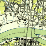 United States Geological Survey Chattanooga, TN (1936, 24000-Scale) digital map
