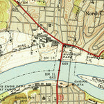 United States Geological Survey Chattanooga, TN (1941, 24000-Scale) digital map