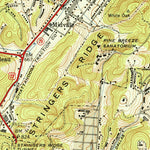 United States Geological Survey Chattanooga, TN (1941, 24000-Scale) digital map