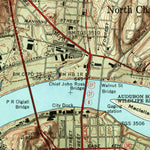 United States Geological Survey Chattanooga, TN (1958, 24000-Scale) digital map
