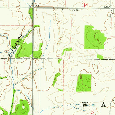 United States Geological Survey Chatterton, IN (1961, 24000-Scale) digital map