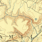 United States Geological Survey Chattnooga, TN (1888, 125000-Scale) digital map