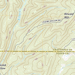 United States Geological Survey Chattoogaville, GA (2020, 24000-Scale) digital map