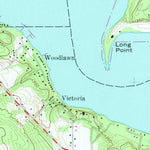 United States Geological Survey Chautauqua, NY (1954, 24000-Scale) digital map